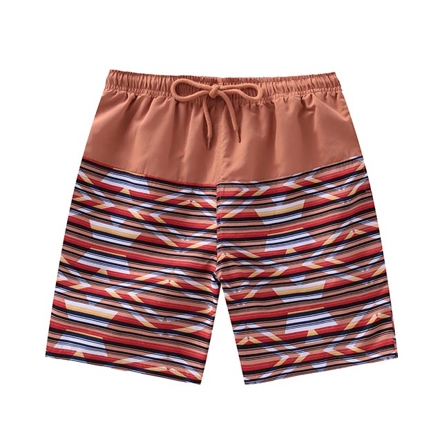 Striped Panel Shorts — Beach Shorts development sample