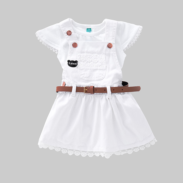 Tee & Denim Skirt Set — Children's Clothing development sample