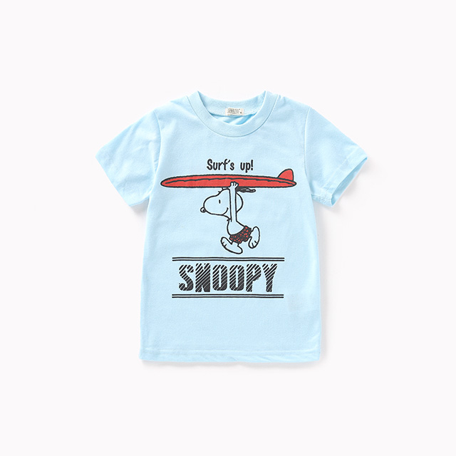 Blue Character Tee — Children's Clothing development sample