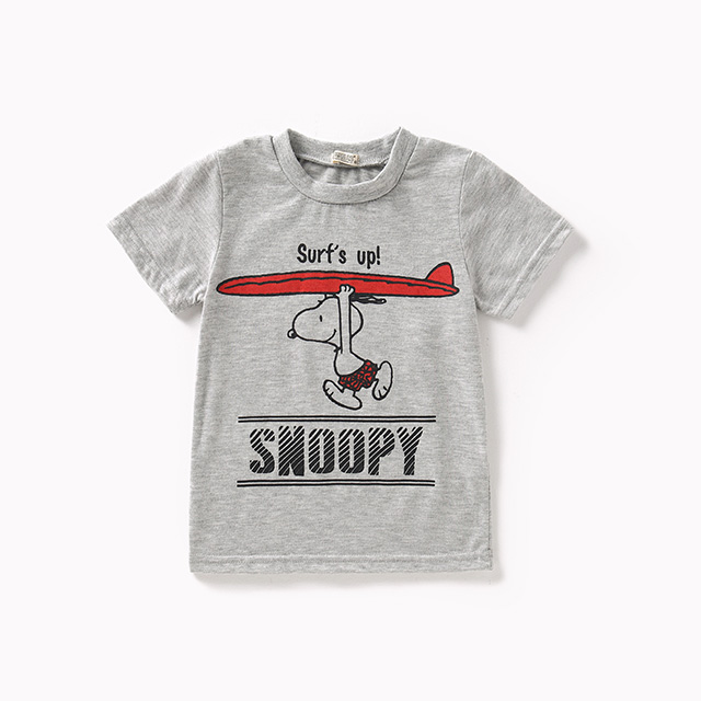 Grey Character Tee — Children's Clothing development sample