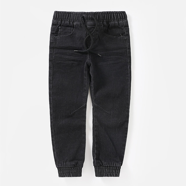Black Cuffed Jeans — Children's Clothing development sample