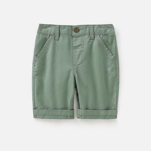 Sage Woven Shorts — Children's Clothing development sample
