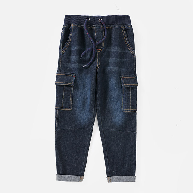 Indigo Cargo Jeans — Jeans development sample